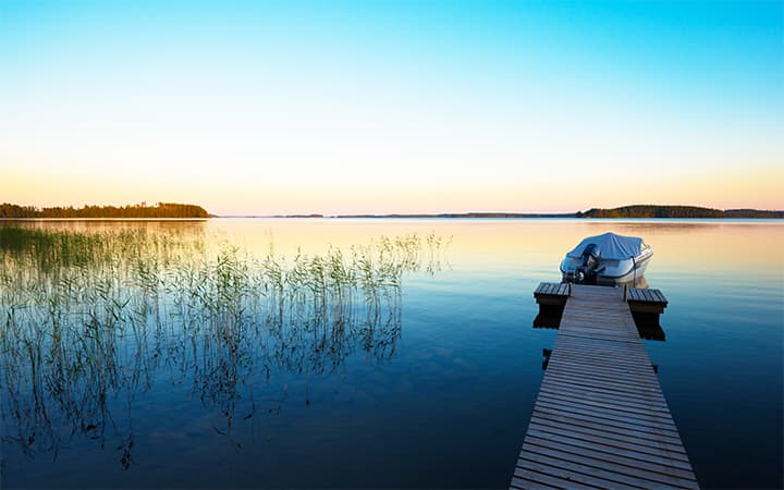 Relaxing at the beach cottage